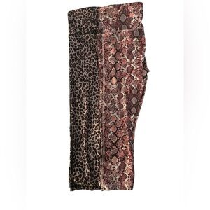 2 Vogo Animal Print Workout Leggings
